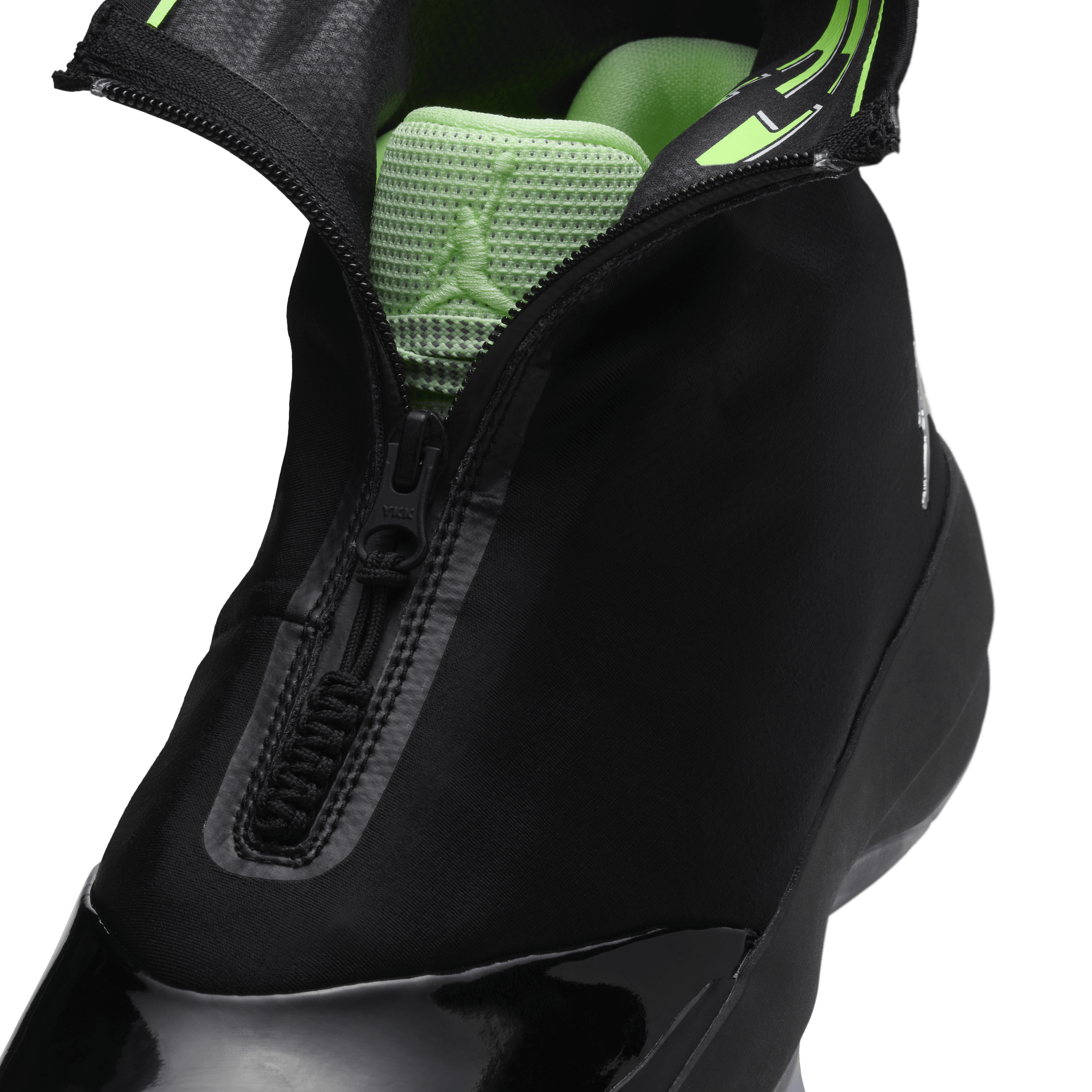 Air Jordan 4028 Black Barely Volt  Angle 6