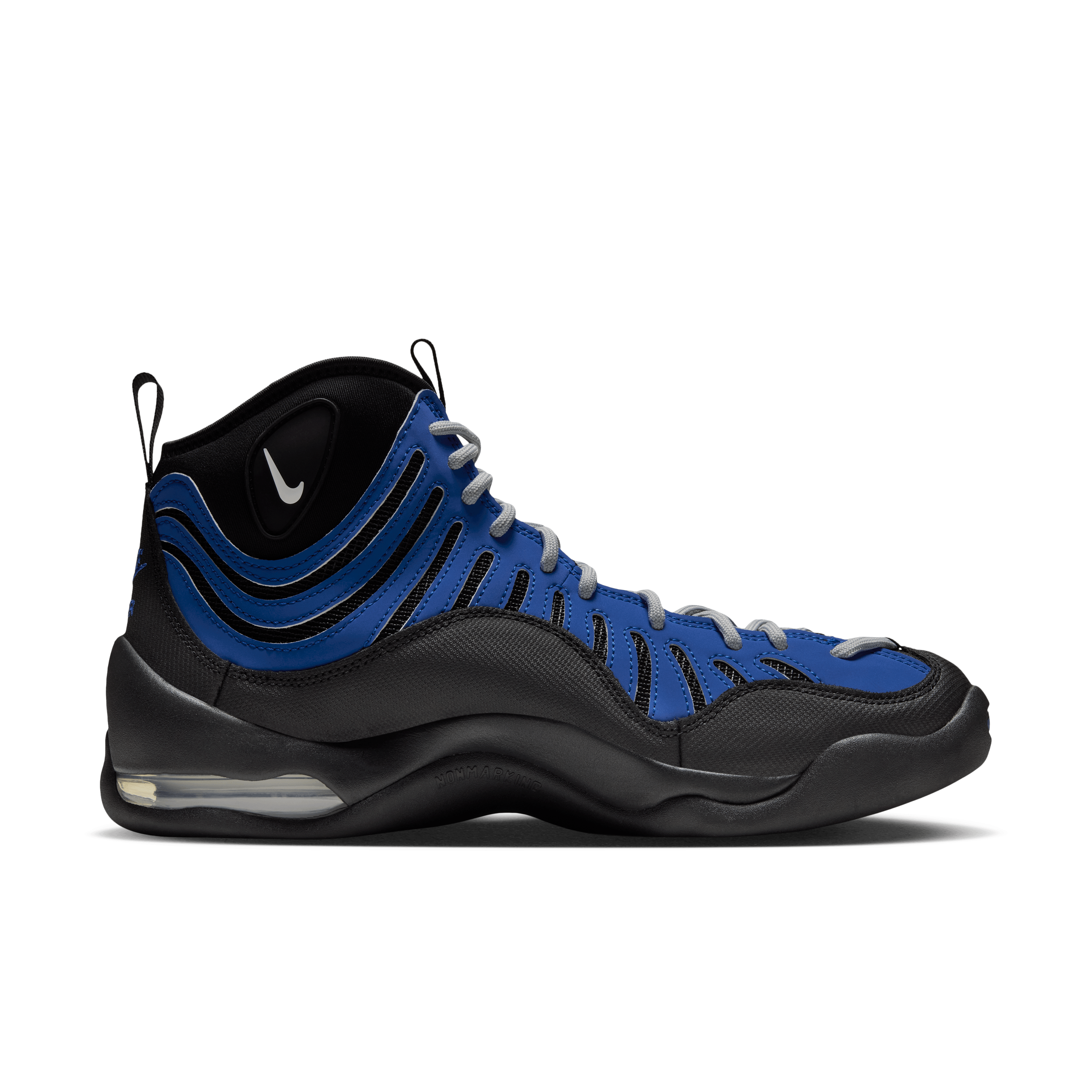 Nike Air Bakin Varsity Royal Angle 2