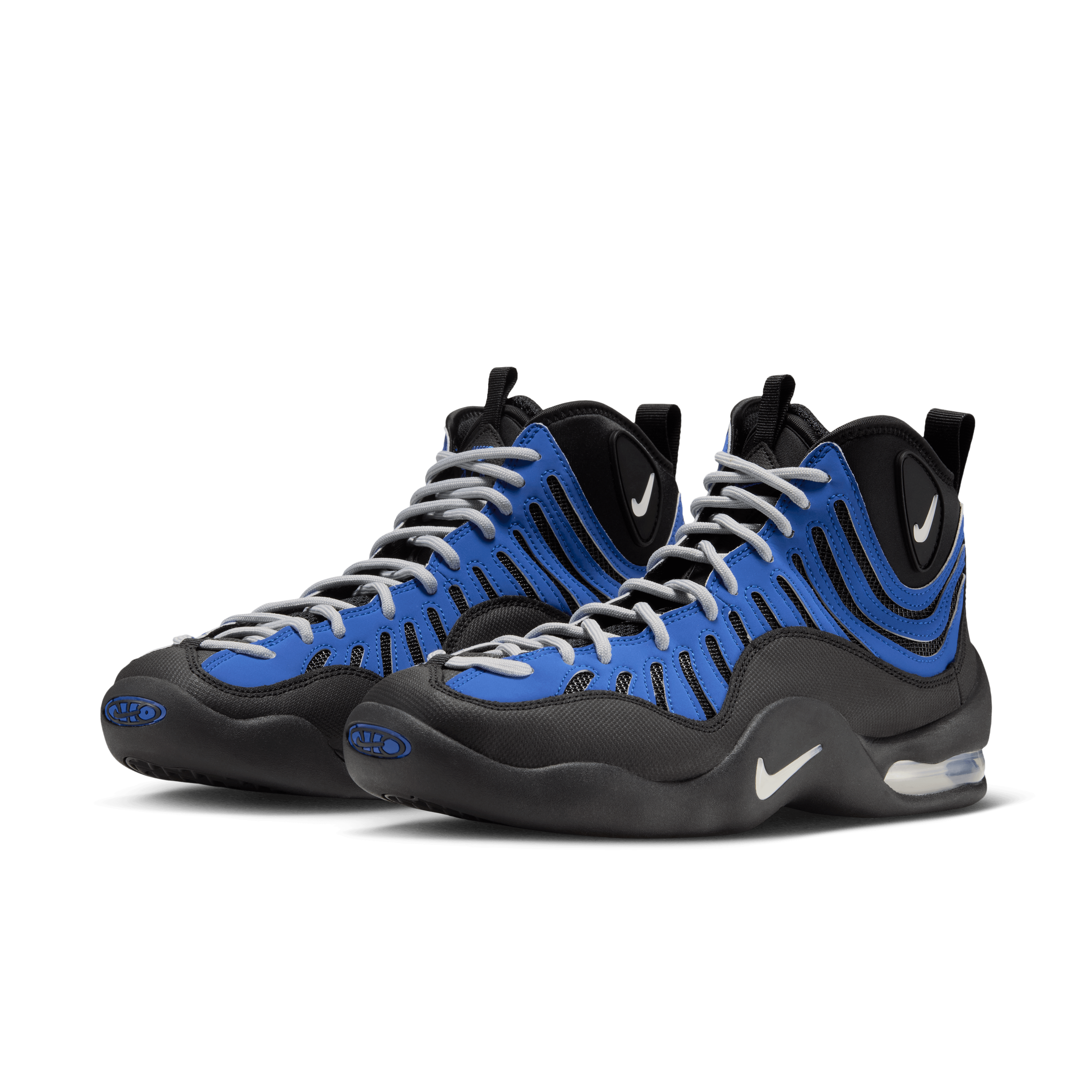 Nike Air Bakin Varsity Royal Angle 4