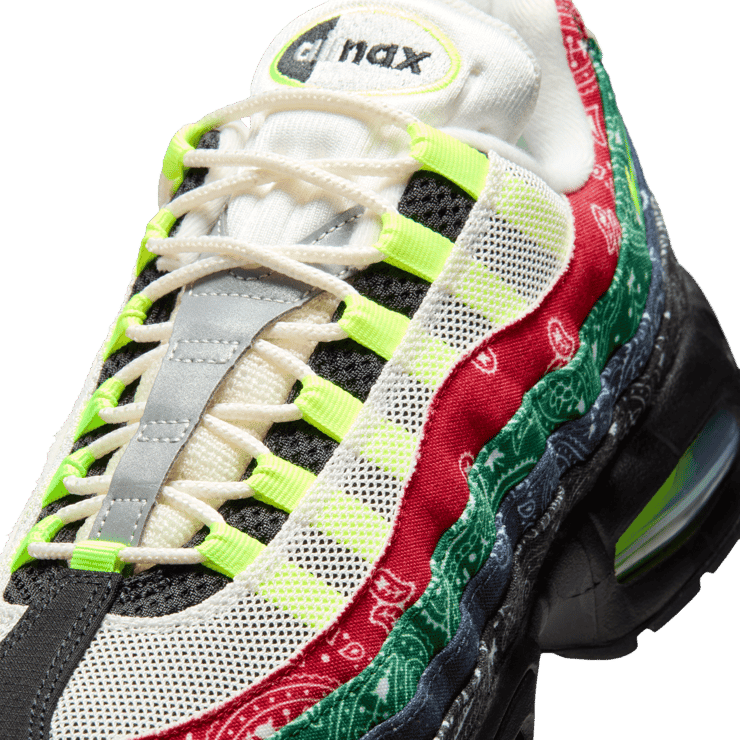 Nike Air Max 95 OG Big Bubble Paisley Neon Angle 6