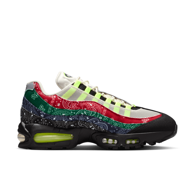 Nike Air Max 95 OG Big Bubble Paisley Neon Angle 2
