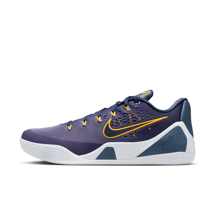 Nike Kobe 9 EM Low Protro Thunder Blue Angle 0