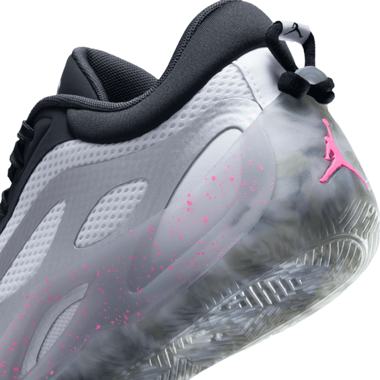 Jordan Heir Series 2 White Metallic Silver Angle 5