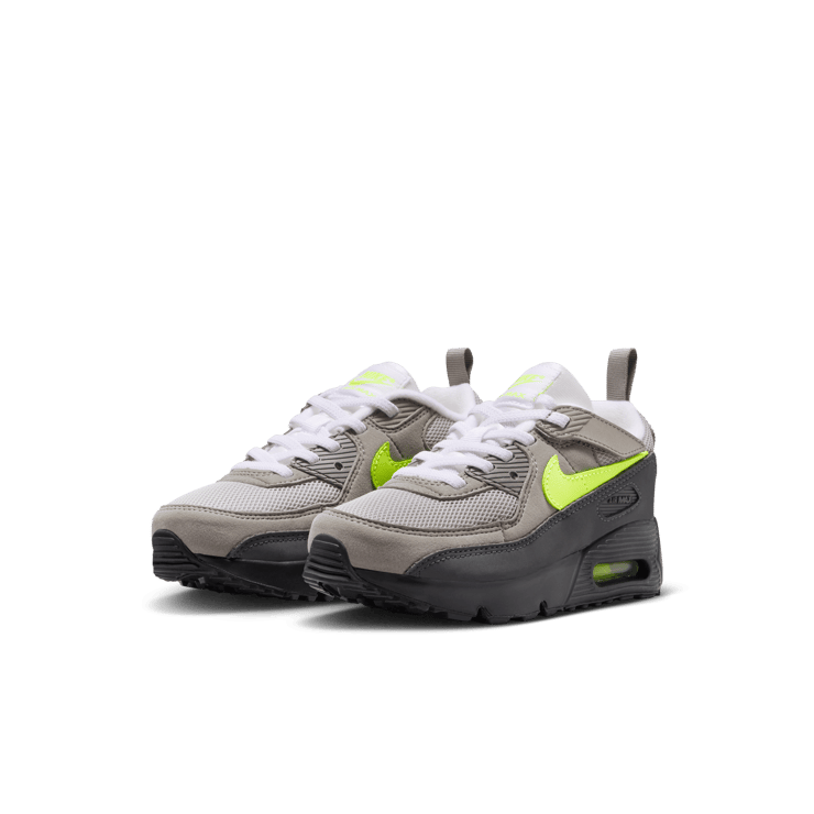 Nike Air Max 90 Black Neon (PS) Angle 4