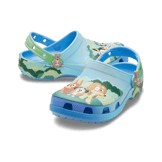 Crocs Classic Clog Bluey Friends Blue (GS) Angle 0