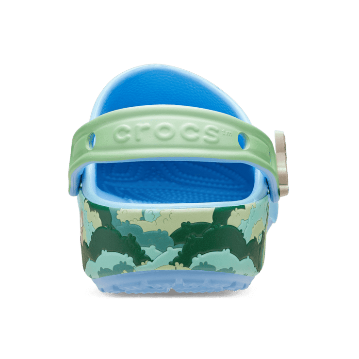 Crocs Classic Clog Bluey Friends Blue (GS) Angle 4