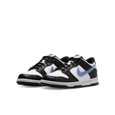 Nike Dunk Low NN TPU Swoosh White Black Royal (GS) Angle 2