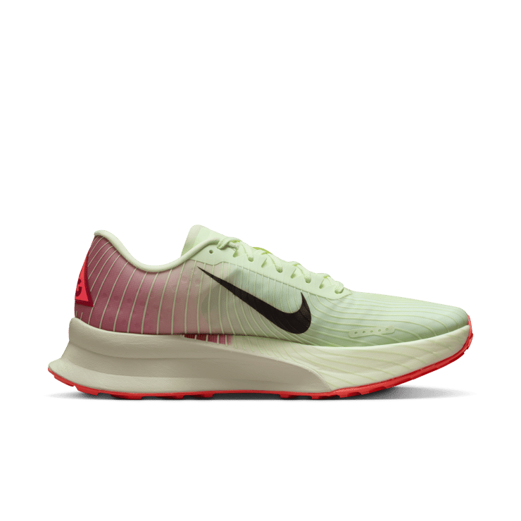 Nike ACG Ultrafly Trail Volt Tint Burgundy Ash Angle 2