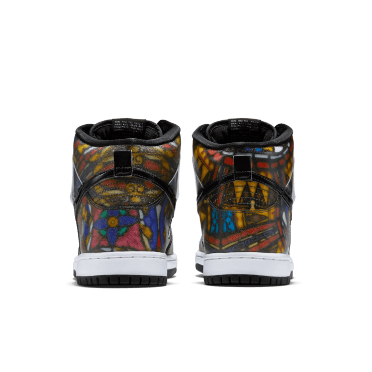 Nike SB Dunk High Concepts Stained Glass Angle 3