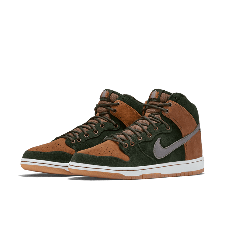 Nike SB Dunk High Homegrown Ale Brown Angle 2