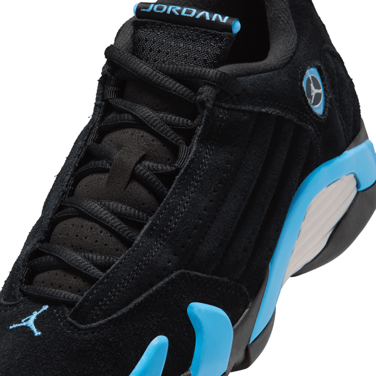 Air Jordan 14 Black University Blue (GS) Angle 6