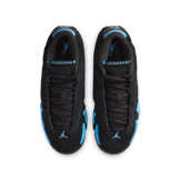 Air Jordan 14 Black University Blue (GS) Angle 3