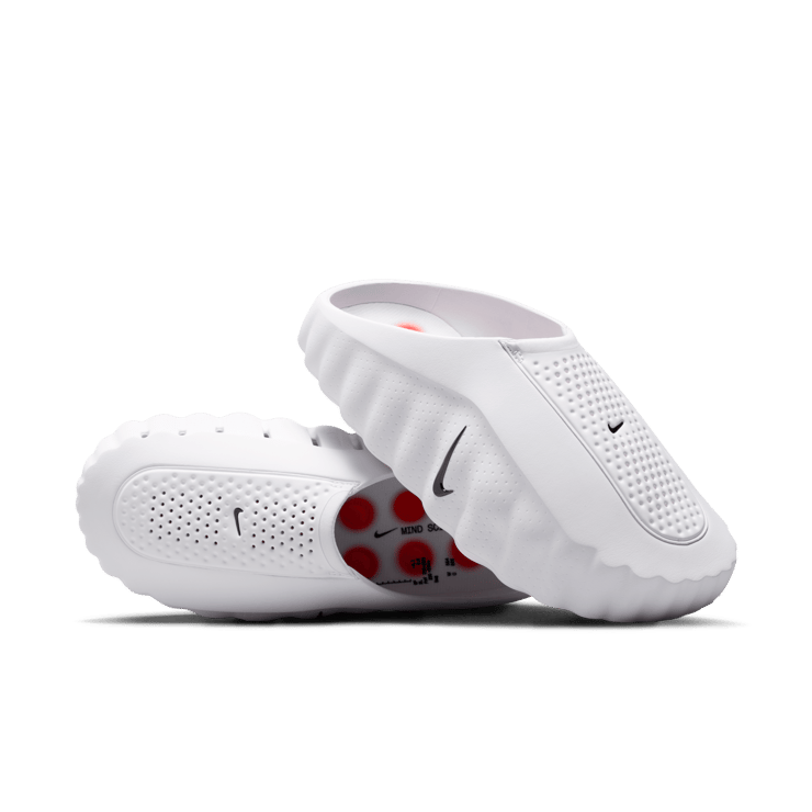 Nike Mind 001 White Speed Red Angle 0