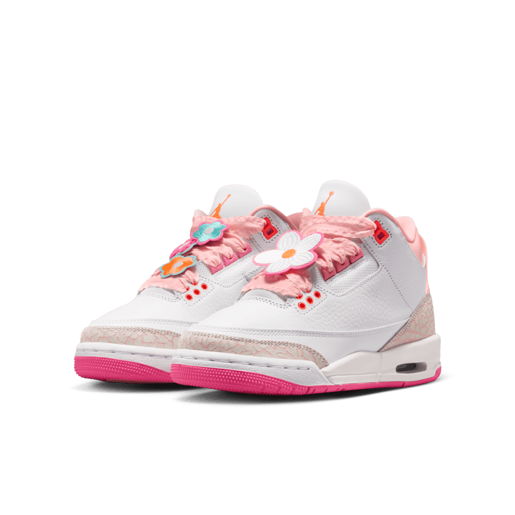 Air Jordan 3 Retro Spring Flowers (GS) Angle 3