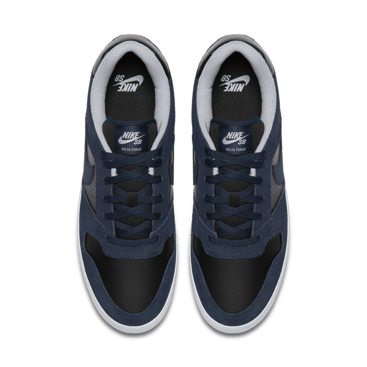 Nike SB Delta Force Vulc Obsidian Black Angle 1