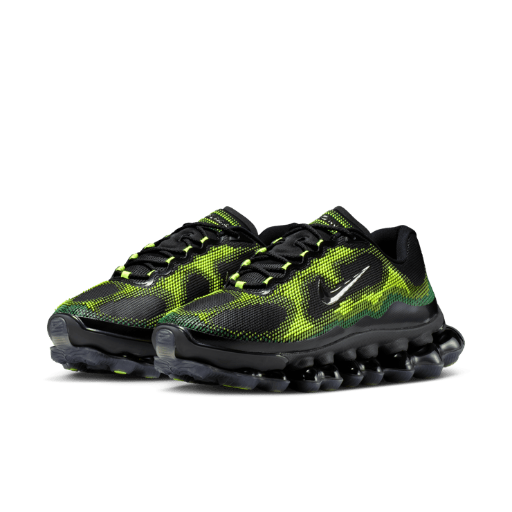 Nike Air Liquid Max Black Green Angle 4