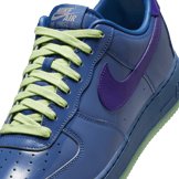 Nike Air Force 1 Low Patent Leather Mystic Navy Angle 6