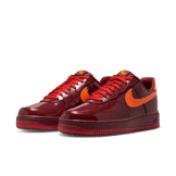 Nike Air Force 1 Low Patent Leather Dark Team Red Angle 4