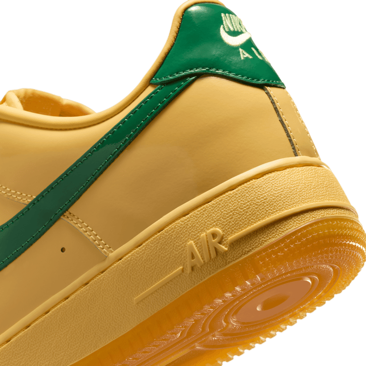 Nike Air Force 1 Low Patent Leather Topaz Gold Angle 7