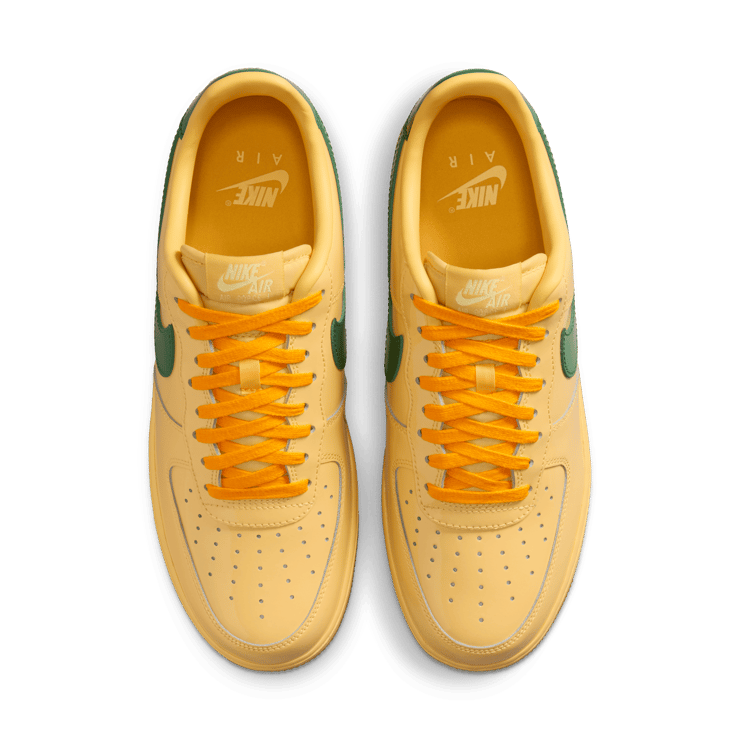 Nike Air Force 1 Low Patent Leather Topaz Gold Angle 3