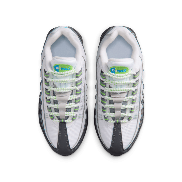 Nike Air Max 95 Big Bubble Green Apple (GS) Angle 3