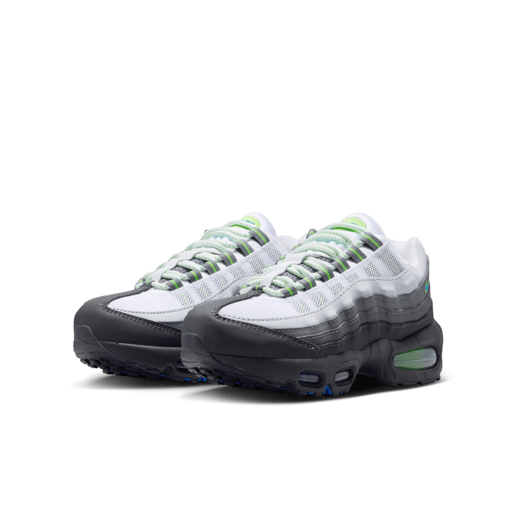Nike Air Max 95 Big Bubble Green Apple (GS) Angle 4
