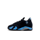 Air Jordan 14 Black University Blue (PS) Angle 0