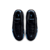Air Jordan 14 Black University Blue (PS) Angle 3