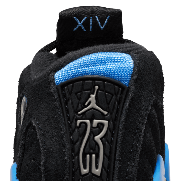 Air Jordan 14 Black University Blue (TD) Angle 7