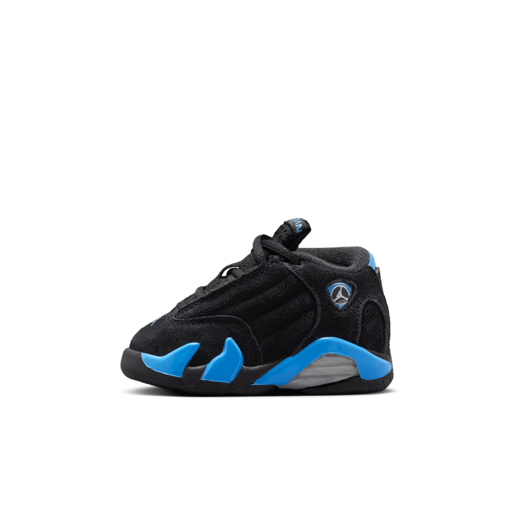 Air Jordan 14 Black University Blue (TD) Angle 0