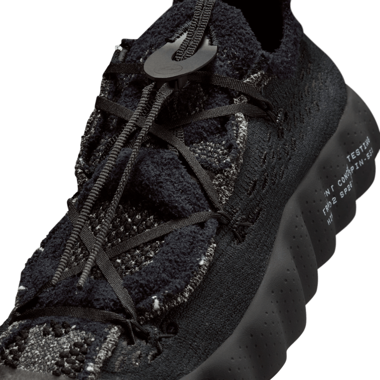 Nike Mind 002 Flyknit fragment design Black Angle 0