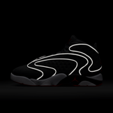 Air Jordan OG Black University Red (W) Angle 8