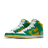 Nike SB Dunk High Oakland Athletics Angle 2