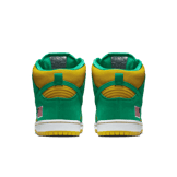 Nike SB Dunk High Oakland Athletics Angle 3