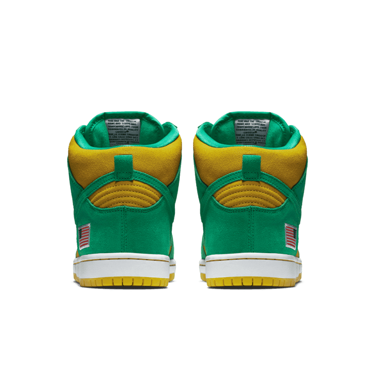 Nike SB Dunk High Oakland Athletics Angle 3