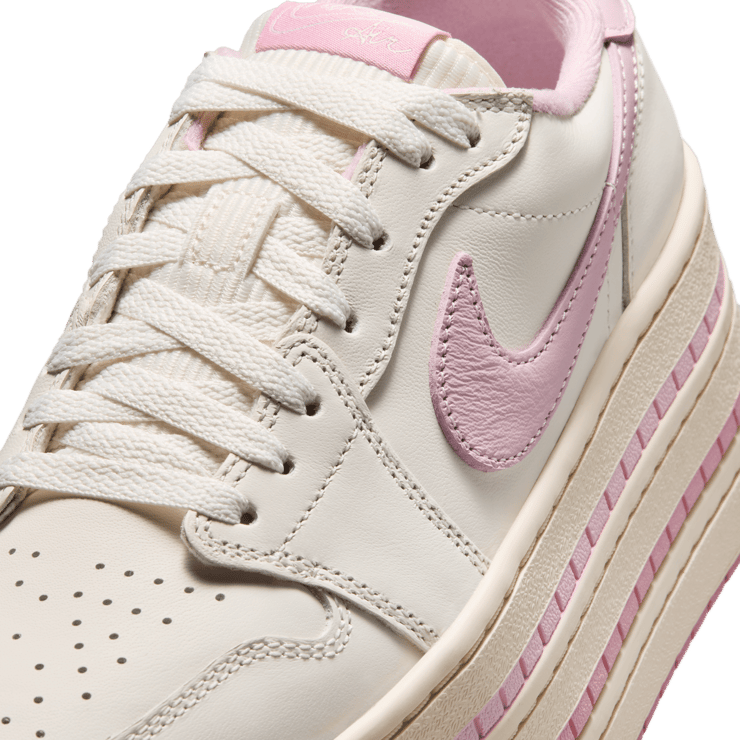Air Jordan 1 Triple Stack Pale Ivory Pink (W) Angle 3