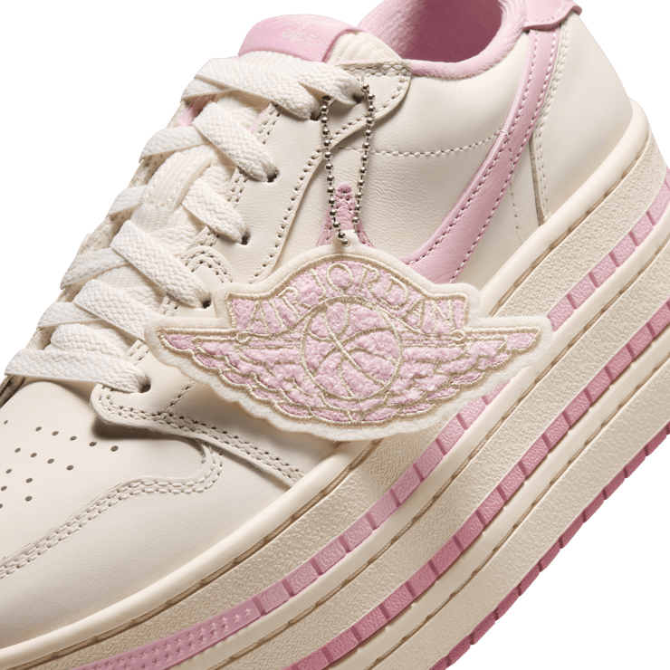 Air Jordan 1 Triple Stack Pale Ivory Pink (W) Angle 5
