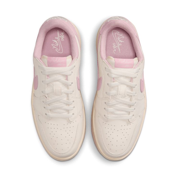 Air Jordan 1 Triple Stack Pale Ivory Pink (W) Angle 1