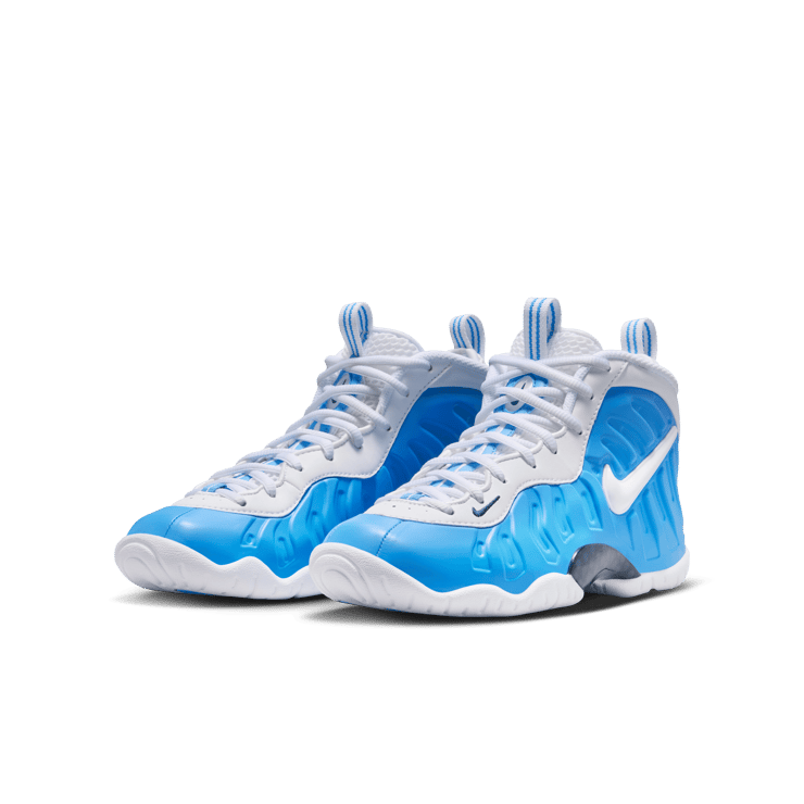 Nike Air Foamposite Pro University Blue (2026) (GS) Angle 4