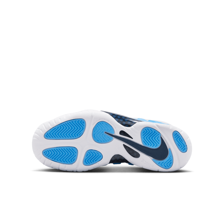 Nike Air Foamposite Pro University Blue (2026) (GS) Angle 1