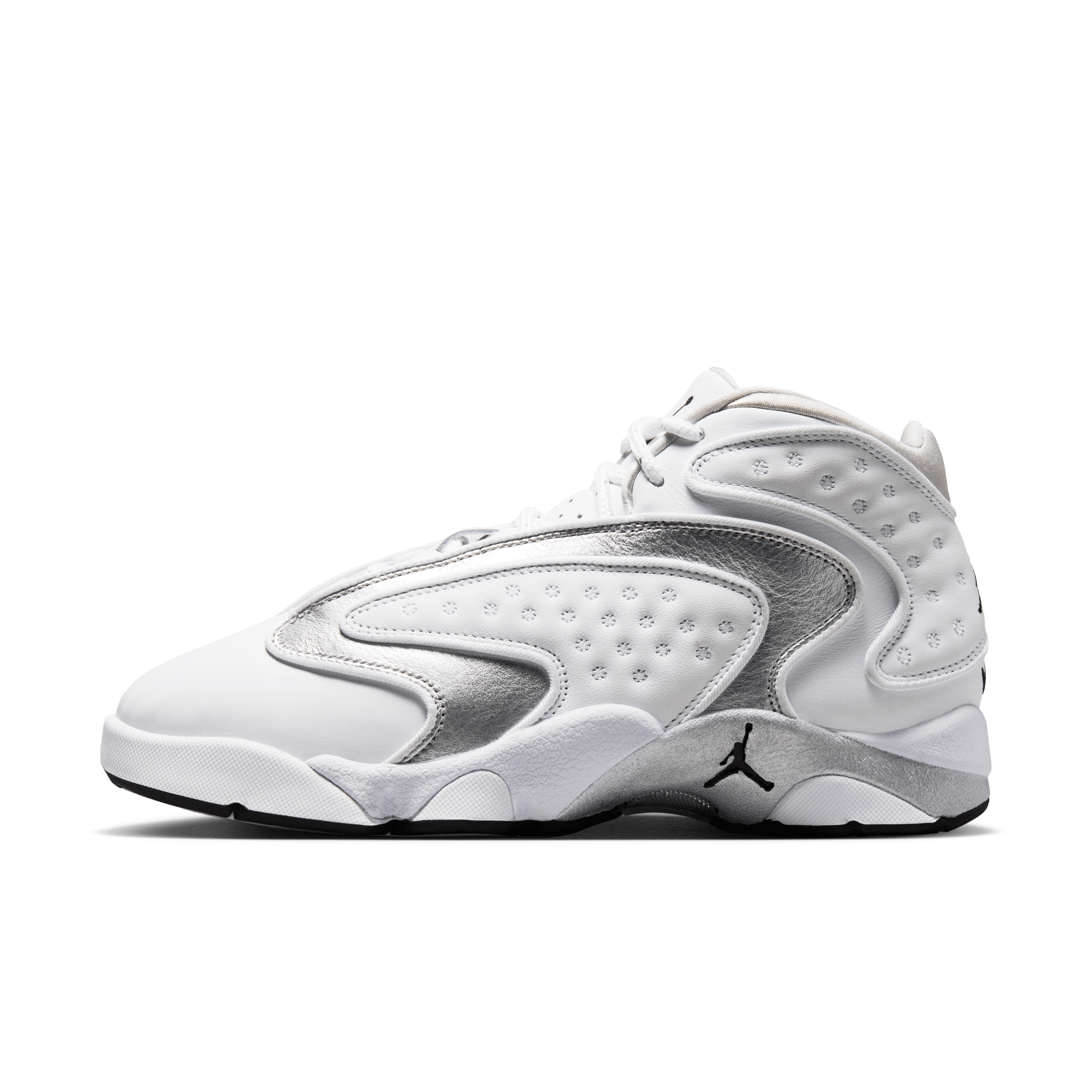 Air Jordan OG White Metallic Silver (W) Angle 0