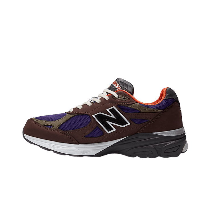 New Balance 990v3 Made In USA Brown Purple Angle 0