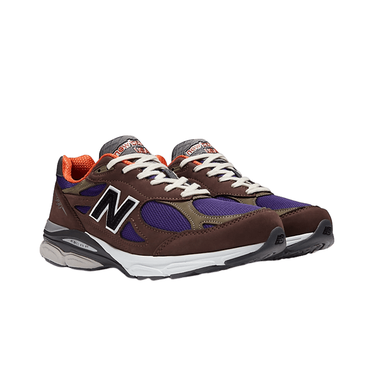 New Balance 990v3 Made In USA Brown Purple Angle 2