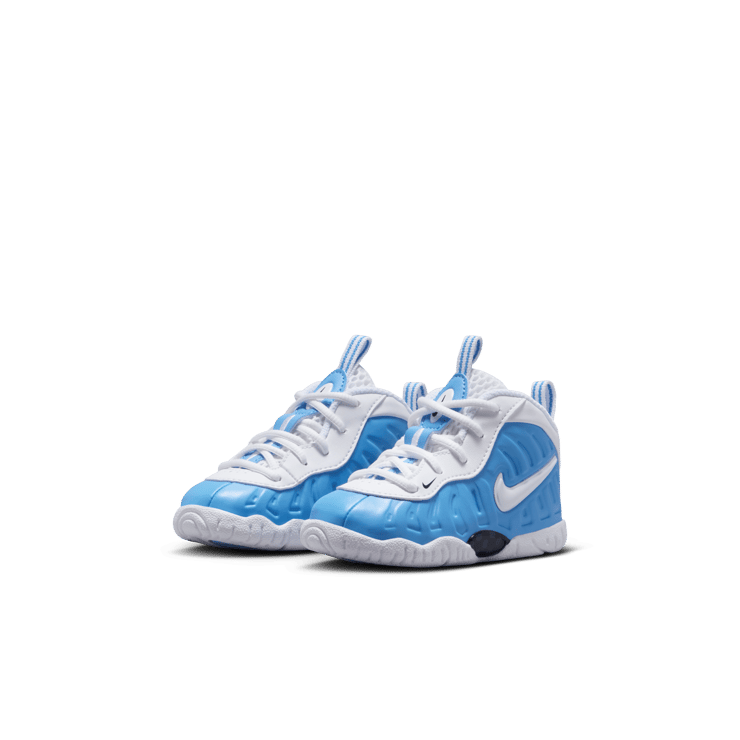 Nike Little Posite Pro University Blue (2026) (TD) Angle 4