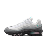 Nike Air Max 95 Big Bubble White Hyper Turquoise Angle 0