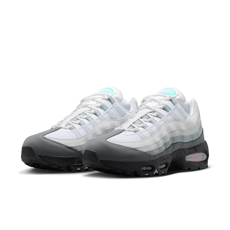 Nike Air Max 95 Big Bubble White Hyper Turquoise Angle 4
