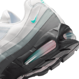 Nike Air Max 95 Big Bubble White Hyper Turquoise Angle 7