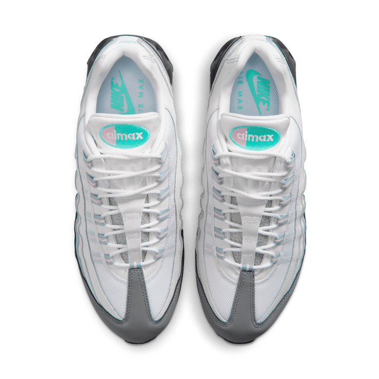 Nike Air Max 95 Big Bubble White Hyper Turquoise Angle 3