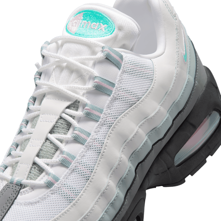 Nike Air Max 95 Big Bubble White Hyper Turquoise Angle 6