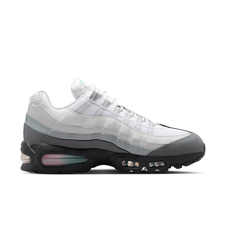 Nike Air Max 95 Big Bubble White Hyper Turquoise Angle 2